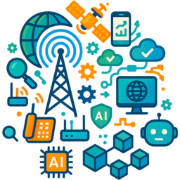 Telecom Engineering Logo - Telecommunications Solutions in Vigo, Spain
